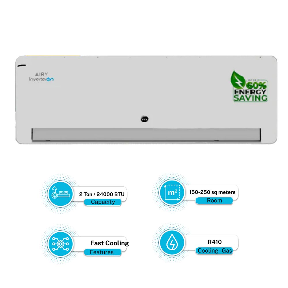 PELPINV 24K AIRY AIR CONDITIONER 2 TON (COOL ONLY) INVERTER. MB